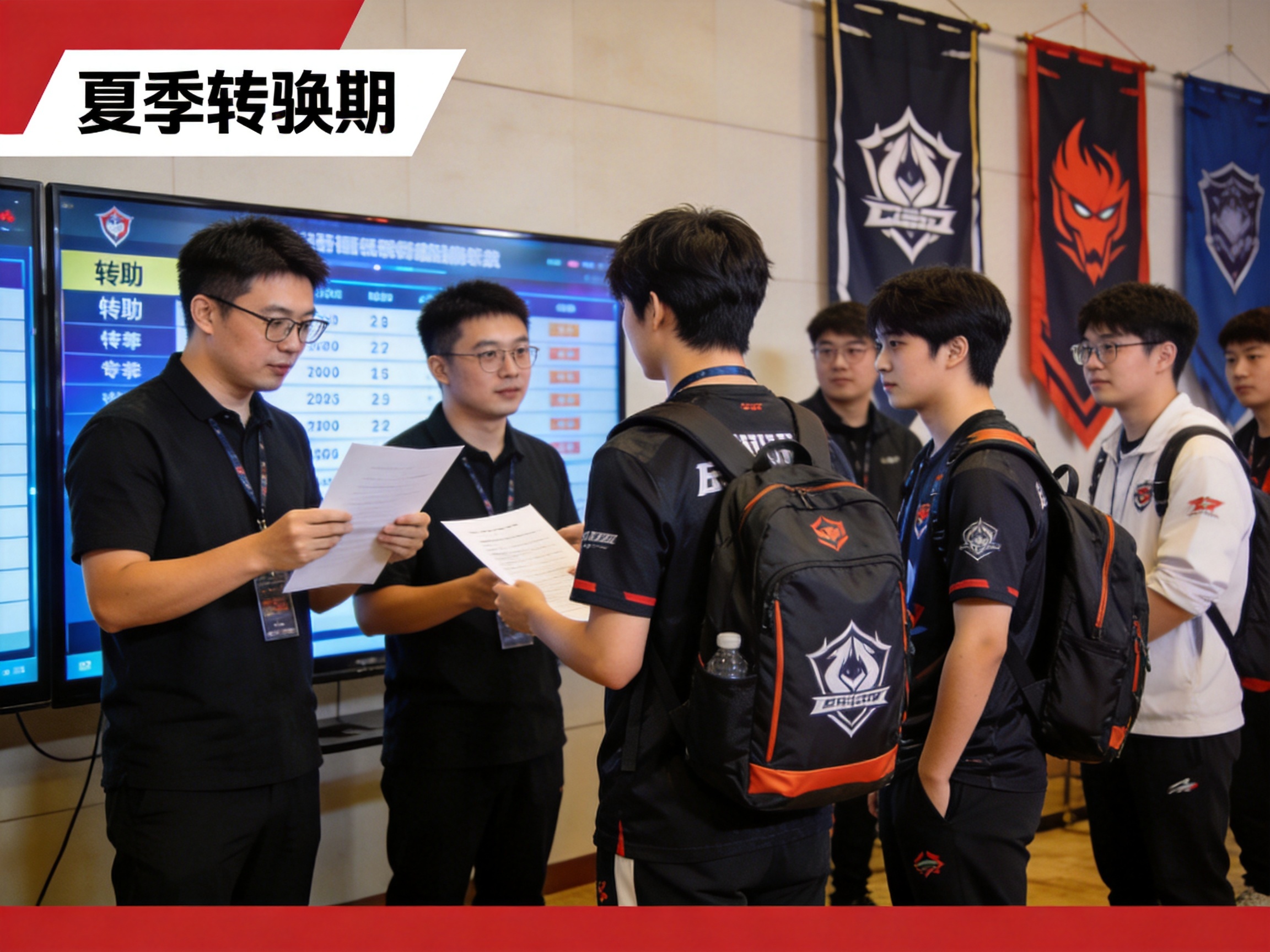 夏季赛转会期多支战队官宣选手加盟公告